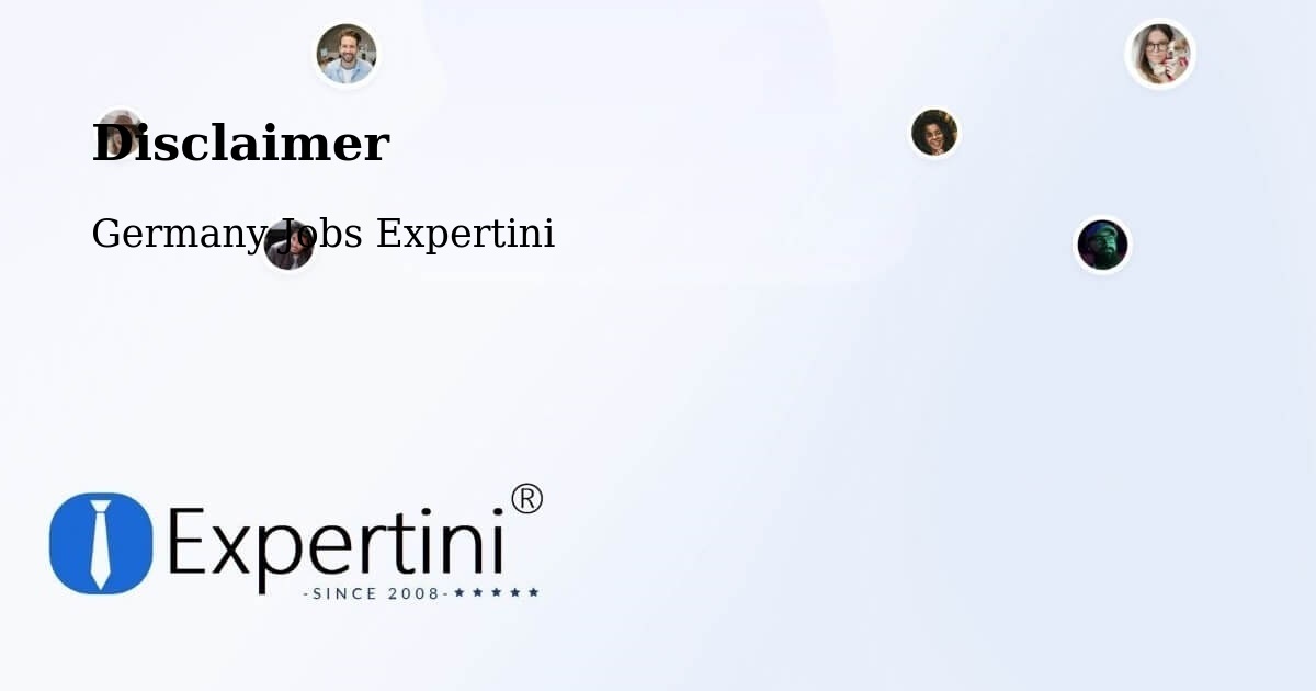 Disclaimer – Hamburg Mitte - Germany Jobs Expertini