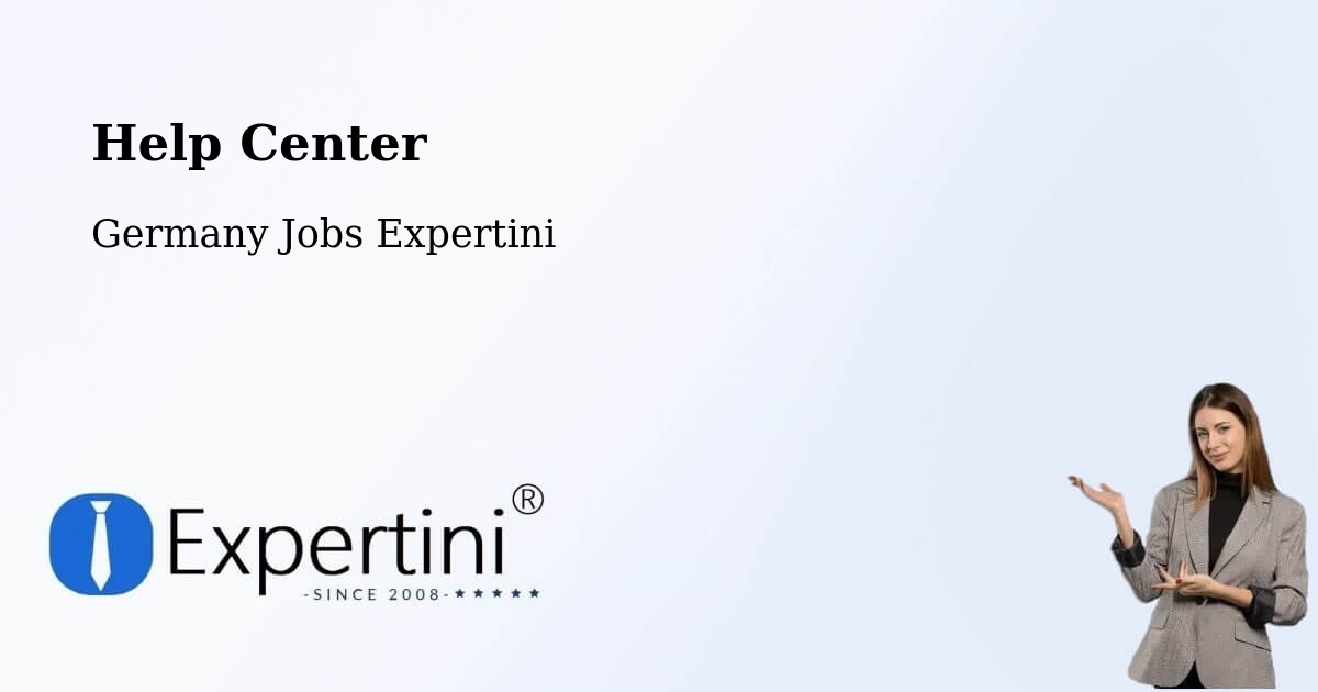 Help Center – Hamburg Mitte - Germany Jobs Expertini