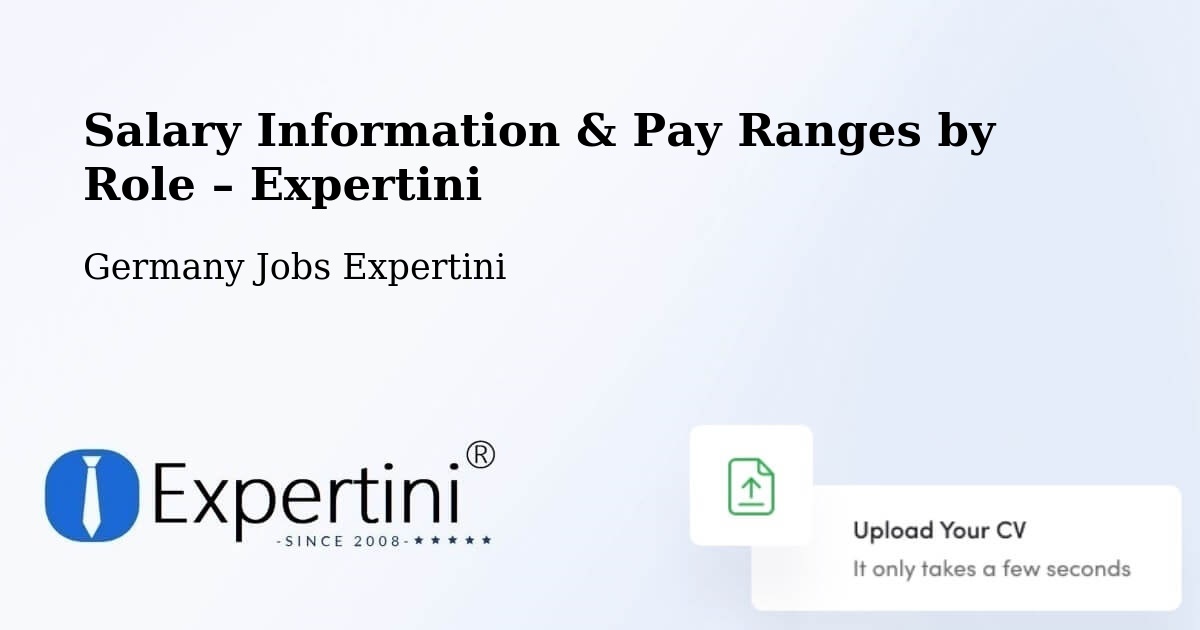 Salary Information & Pay Ranges – Hamburg Mitte - Hamburg Mitte, Germany Jobs Expertini