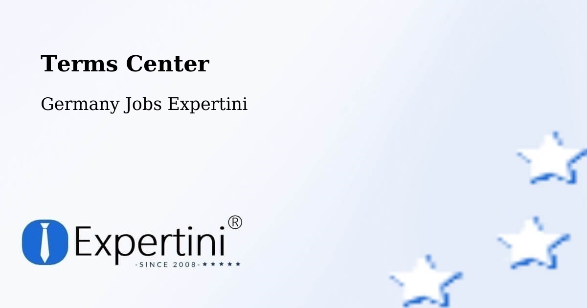 Terms of Service – Hamburg Mitte - Germany Jobs Expertini